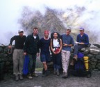 The gang poses on the Inca Trail